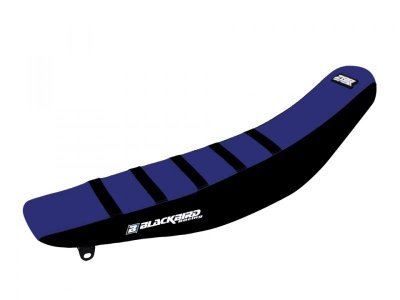 BLACKBIRD POKROWIEC / POSZYCIE NA SIEDZENIE YAMAHA YZ 250F 10-13 ZEBRA KOLOR CZARNAY NIEBIESKI