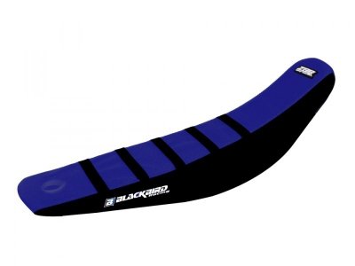 BLACKBIRD POKROWIEC / POSZYCIE NA SIEDZENIE YAMAHA YZ 125 22-23, YZ 250 22-23 ZEBRA CZARNY NIEBIESKI