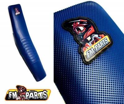 FM-PARTS NOWOŚĆ POKROWIEC / POSZYCIE SIEDZENIA ASS GUARDIAN SHERCO SE/SEF/SE-R 17-24 KOLOR NIEBIESKI