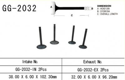 VESRAH ZAWÓR WYDECHOWY YAMAHA YFM 700 RAPTOR/GRIZZLY 06-20, XT 660R/X (2 NA POJAZD) (OEM:5VK-12121-00) (1SZT.) (MADE IN JAPAN)