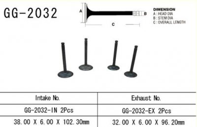 VESRAH ZAWÓR WYDECHOWY YAMAHA YFM 700 RAPTOR/GRIZZLY '06-'20, XT 660R/X (2 NA POJAZD) (OEM:5VK-12121-00) (1SZT.) (MADE