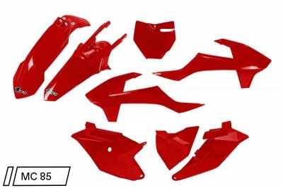 UFO KOMPLET PLASTIKÓW GAS GAS MC 85 21-23 KOLOR OEM 21 (CZERWONY)
