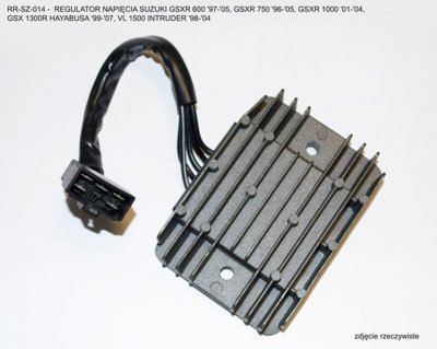 GZ REGULATOR NAPIĘCIA SUZUKI GSXR 600 97-05, GSXR 750 96-05, GSXR 1000 01-04, GSX 1300R HAYABUSA 99-07, VL 1500 INTRUDER 98-04 (