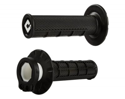 ODI MANETKI OFF ROAD HALF WAFFLE MX V2 LOCK-ON GRIP KOLOR CZARNY