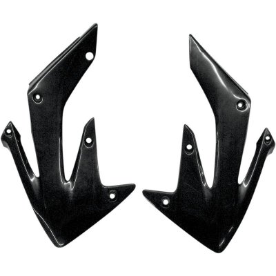 UFO OSŁONY CHŁODNICY HONDA CRF 250R/CRF 250X 04-09 KOLOR CZARNY