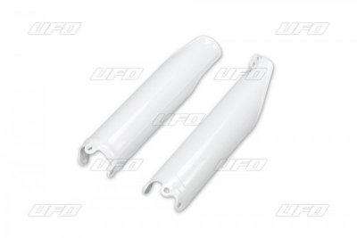 UFO OSŁONY TELESKOPÓW ( AMORTYZATORÓW ) PRZEDNICH HONDA CRF 450R/450RX 17-18 KOLOR BIAŁY - WYCOFANE Z OFERTY - WYPRZEDAŻ