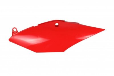UFO BOCZKI TYLNE HONDA CRF 250R/RX 18-21, CRF 450R/RX 17-20 (1 SZT. LEWY) POD POJEDYNCZY TŁUMIK KOLOR CZERWONY