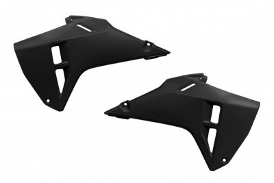 UFO 2024/11 OSŁONY CHŁODNICY HONDA CRF 250R / 450R 25 KOLOR CZARNY