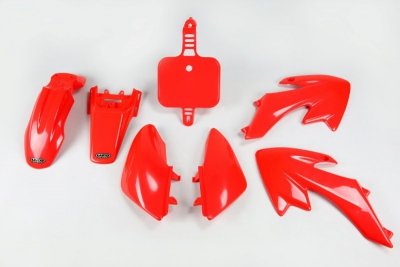 UFO KOMPLET PLASTIKÓW HONDA CRF 50 04-25 KOLOR CZERWONY