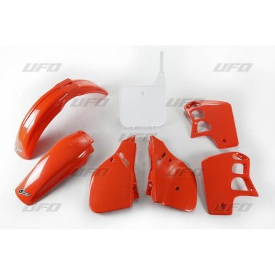UFO KOMPLET PLASTIKÓW HONDA CR 500 89-90 KOLOR OEM 90 (CZERWONY/BIAŁY) (HO091E999W)