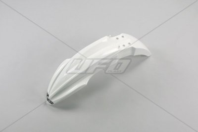 UFO BŁOTNIK PRZÓD KAWASAKI KX 85 14-25, KX 112 22-25 KOLOR BIAŁY KX