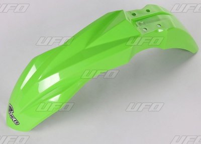UFO BŁOTNIK PRZÓD KAWASAKI KXF 250 17, KXF 450 16-17 KOLOR ZIELONY
