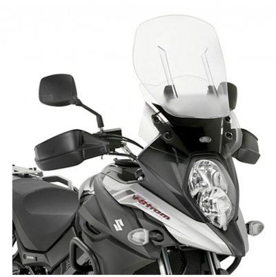 KAPPA 2025/05 SZYBA SUZUKI DL 650 V-STROM 17-24 REGULOWANA AIRFLOW PRZEZROCZYSTA (WYS. 50 X SZER. 43 CM) - ZASTĘPUJE KAF3112