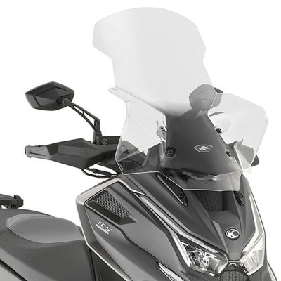 KAPPA SZYBA KYMCO DTX 360 21-23 73 X 53 CM PRZEZROCZYSTA - ZASTĘPUJE KD6117ST
