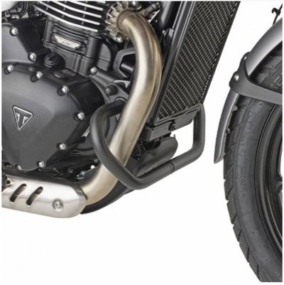 KAPPA GMOLE OSŁONY SILNIKA TRIUMPH SCRAMBLER 400 X 24-, SPEED 400 24-, CZARNE