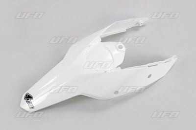 UFO BŁOTNIK TYŁ KTM EXC 08-11 Z BOCZKAMI TYLNYMI KOLOR BIAŁY