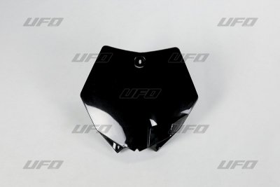 UFO TABLICA NA NUMER STARTOWY KTM SX 85 13-17, KOLOR CZARNY