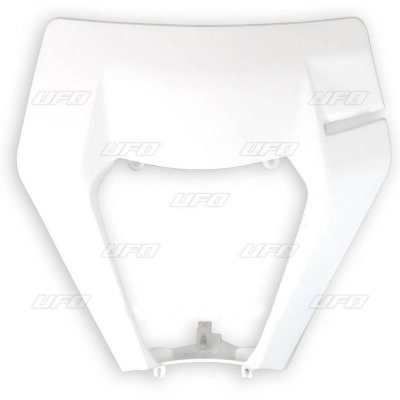 UFO OSŁONA LAMPY PRZÓD KTM EXC/EXCF TPI 17-19 KOLOR BIAŁY (WZÓR OEM)