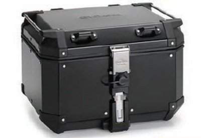 KAPPA 2025/05 KUFER CENTRALNY 48L MONOKEY KVG480B KVOYAGER ALUMINIOWY KOLOR CZARNY ANODOWANY BLACK LINE