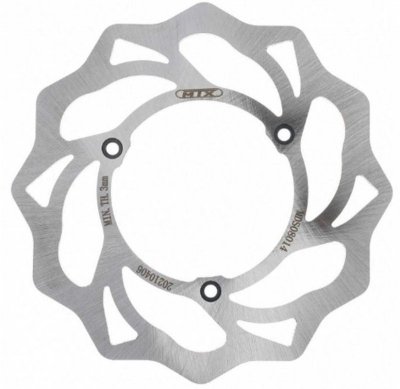 MTX PARTS TARCZA HAMULCOWA PRZÓD KTM SX 65 04-21, HUSQVARNA TC 65 19-21, GAS GAS MC 65 21, WAVE (198X89X3,5MM)