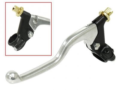 PSYCHIC DŹWIGNIA SPRZĘGŁA Z UCHWYTEM KAWASAKI KX 65/85 00-01, 125 97-05, 250 90-04, KXF 250 04, SUZUKI RMZ 250 04