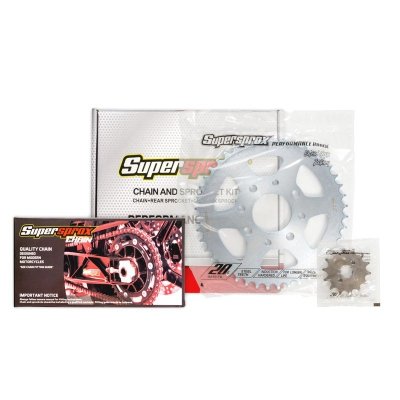 SUPERSPROX ZESTAW NAPĘDOWY KOMPLETNY HYOSUNG (HYONGSUNG) GV 125 S AQUILA 18-23 (16/51/428-138)