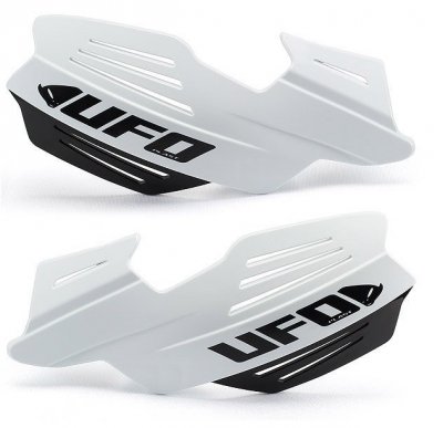 UFO PLASTIKI ZAMIENNE DO OSŁON RĄK (HANDBARÓW) VULCAN PM01650041 KOLOR BIAŁY/CZARNY