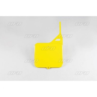 UFO TABLICA NA NUMER STARTOWY SUZUKI RM 125 87-95 KOLOR ŻÓŁTY