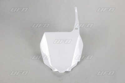 UFO TABLICA NA NUMER STARTOWY SUZUKI RM 125/250 01-17, RMZ 250 07-09, RMZ 450 05-07, KOLOR BIAŁY