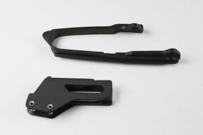UFO KOMPLET ŚLIZG (SU03909) + PROWADNICA (SU03908) ŁAŃCUCHA SUZUKI RM 125/250 99-00