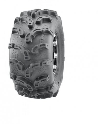 WANDA OPONA ATV 25X10.00-12 6PR P375 50J TL TYŁ STANDARD (PODWÓJNY BIAŁY PASEK) DOT 01/2025 (WYSOKOŚĆ BIEŻNIKA 27MM)