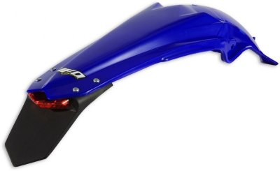 UFO BŁOTNIK TYŁ YAMAHA YZF 250 10-13 KOLOR NIEBIESKI ( ENDURO Z LAMPKĄ LED )