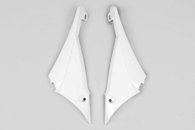 UFO ŁĄCZNIK OSŁON CHŁODNICY YAMAHA YZF 450 11-13, KOLOR BIAŁY