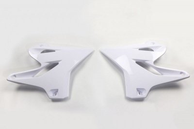 UFO OSŁONY CHŁODNICY YAMAHA YZ 125/250 15-21, KOLOR BIAŁY