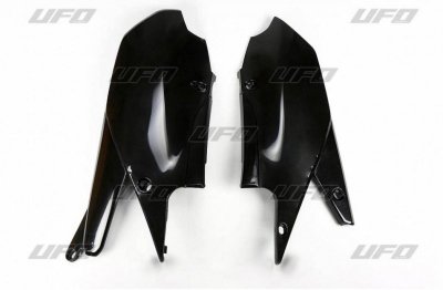 UFO BOCZKI TYLNE YAMAHA YZF 250 19-20, YZF 450 18-20, WR 250F 20, WR 450F 18-20 KOLOR CZARNY