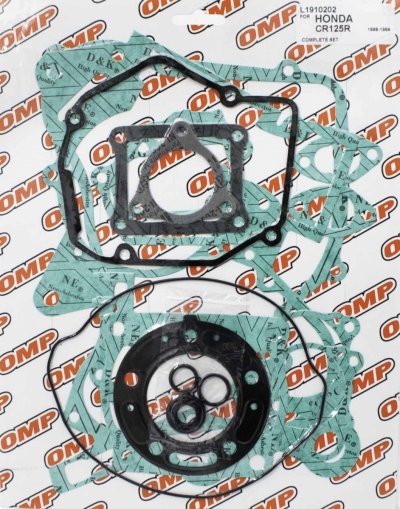 JR (OMP) KOMPLET USZCZELEK HONDA CR 125R 98-99