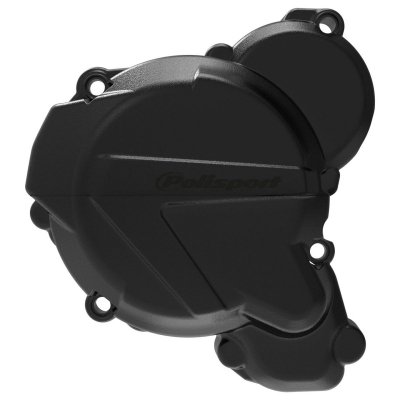 POLISPORT OSŁONA POKRYWY (DEKLA) ALTERNATORA KTM EXC 250/300 TPI '17-'22 KOLOR CZARNY