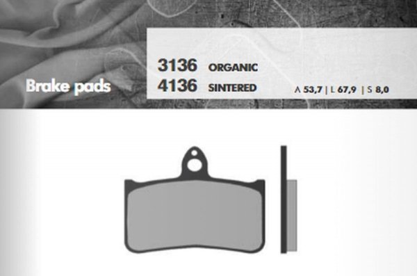 BRENTA KLOCKI HAMULCOWE PRZÓD HONDA  VTR 1000 F Firestorm (97-06)