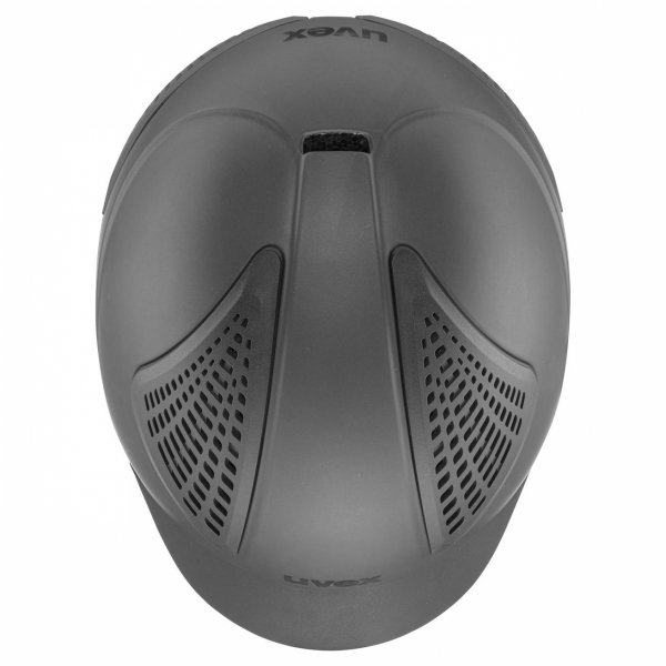 UVEX exxential III kask jeździecki Antracyt M-L (57-59cm)