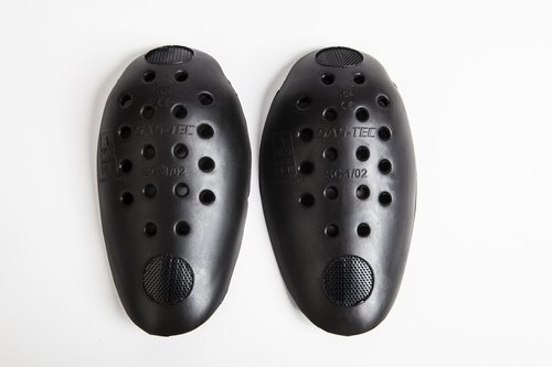 DUŻY OCHRANIACZ RAMION/ŁOKCI/KOLAN SAS-TEC (Z RZEPEM) LEVEL 2 BLACK (2 SZTUKI)