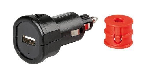Uni-Tech, caricabatteria universale 1 porta Usb - Fast Charge - 2400 mA - 12/32V