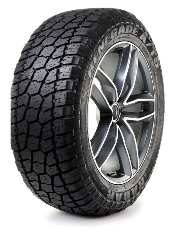 RADAR 37x12.50R20LT RENEGADE AT-5 126K 10PR OWL E# M+S 3PMSF RZD0110 TL