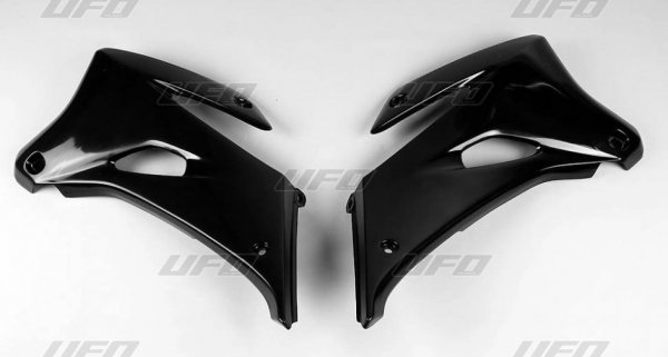 UFO OSŁONY CHŁODNICY YAMAHA WRF 250 '07-'14 , WRF 450 '07-'11 KOLOR CZARNY