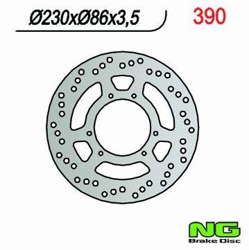 Tarcza hamulcowa przednia YAMAHA DT 125 R (88-) 