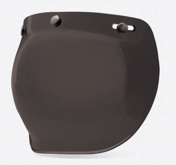 SZYBA BELL CUSTOM 500 BUBBLE DARK SMOKE