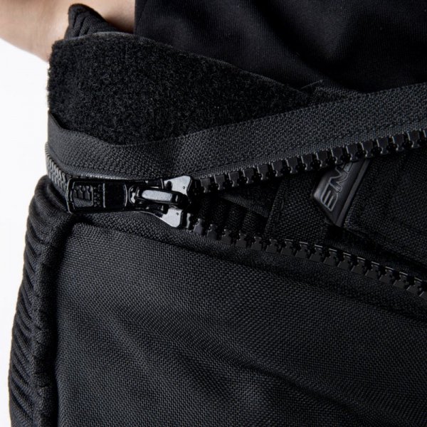 SPODNIE MOTOCYKLOWE TEKSTYLNE DAMSKIE OZONE UNION BLACK WXS