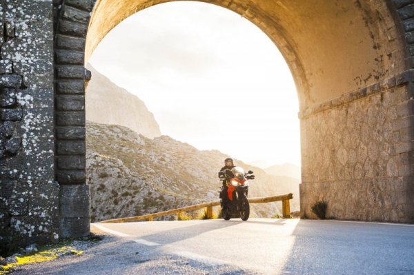 SPODNIE MOTOCYKLOWE TEKSTYLNE REBELHORN BORG BLACK S S