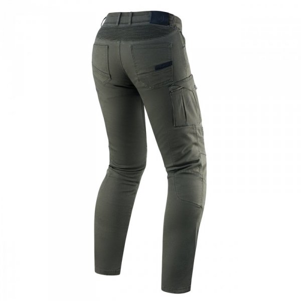 JEANSY MOTOCYKLOWE REBELHORN VANDAL TWILL OLIVE 40/34