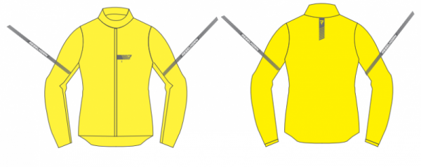 KURTKA PRZECIWDESZCZOWA REBELHORN OCEAN FLUO YELLOW 5XL