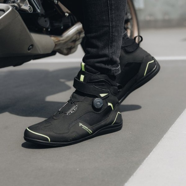 BUTY MOTOCYKLOWE REBELHORN SPARK 2 BLACK FLUO YELLOW 36